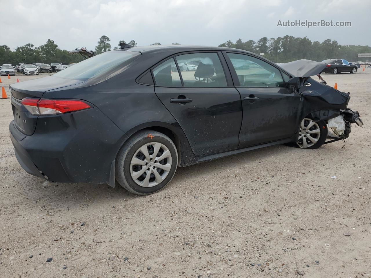 2020 Toyota Corolla Le Black vin: 5YFEPRAE7LP070802