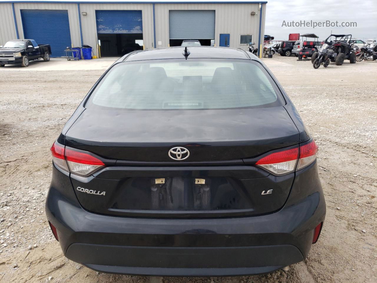 2020 Toyota Corolla Le Black vin: 5YFEPRAE7LP115494