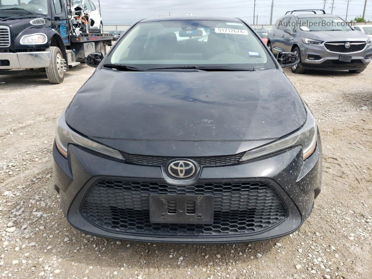 2020 Toyota Corolla Le Black vin: 5YFEPRAE7LP115494