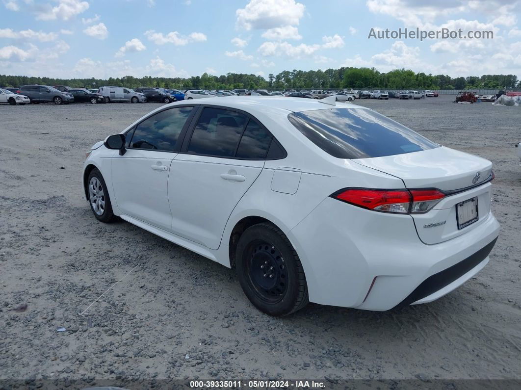 2020 Toyota Corolla Le Белый vin: 5YFEPRAE7LP132120