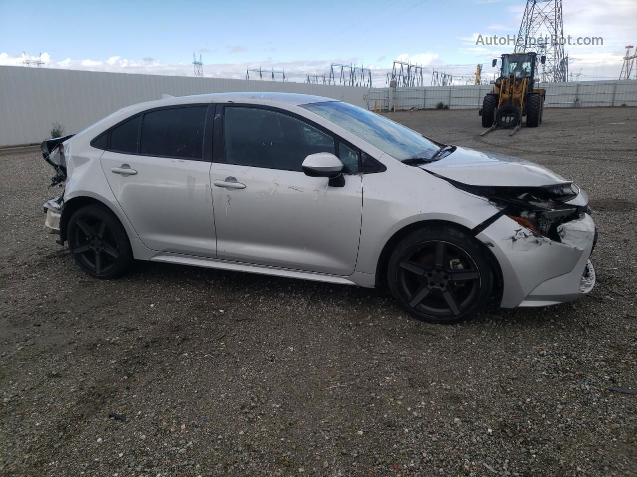 2020 Toyota Corolla Le Gray vin: 5YFEPRAE7LP144882