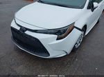 2020 Toyota Corolla Le White vin: 5YFEPRAE8LP011287