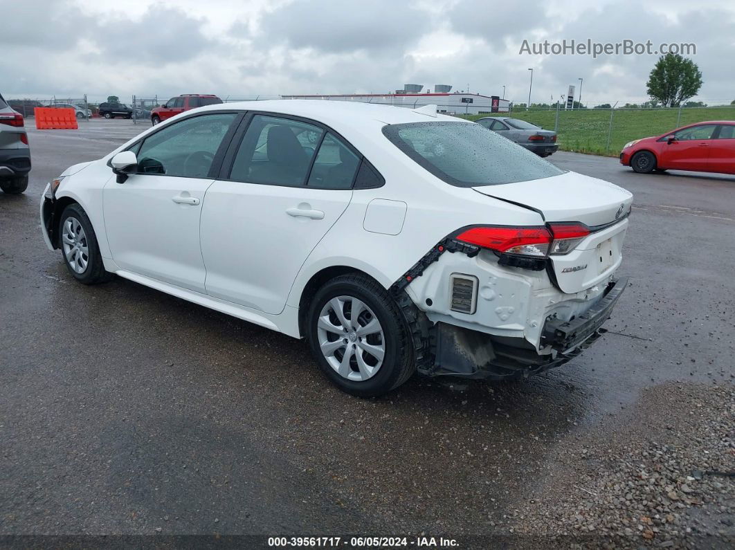 2020 Toyota Corolla Le Белый vin: 5YFEPRAE8LP011287