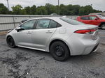 2020 Toyota Corolla Le Silver vin: 5YFEPRAE8LP020880