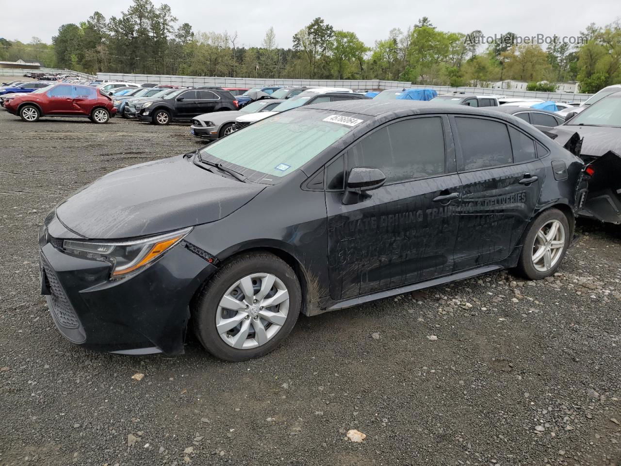 2020 Toyota Corolla Le Black vin: 5YFEPRAE8LP089746