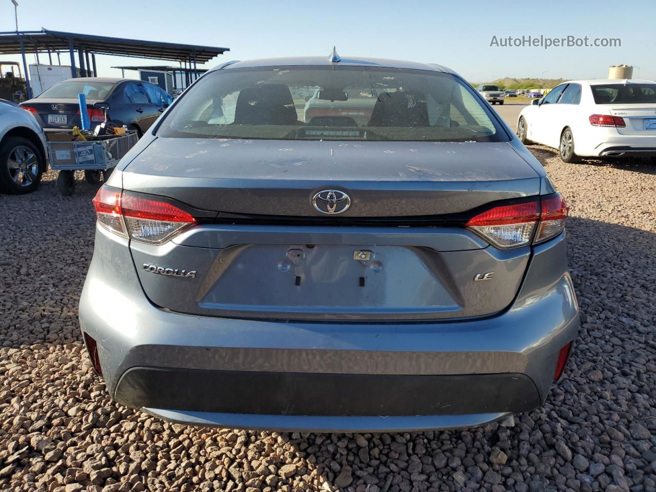 2020 Toyota Corolla Le Gray vin: 5YFEPRAE8LP108991