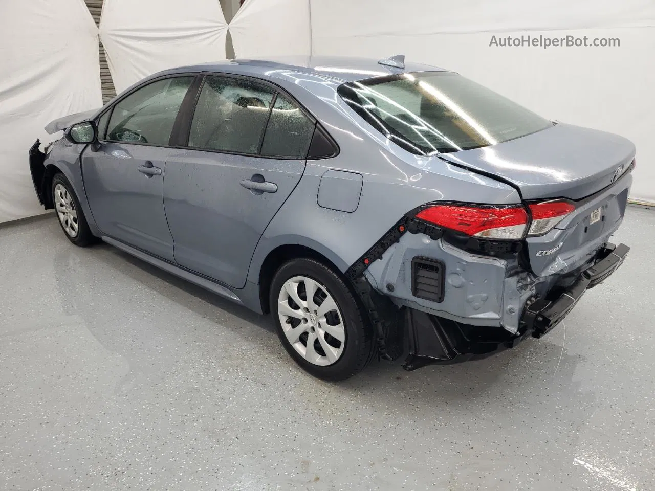 2020 Toyota Corolla Le Blue vin: 5YFEPRAE8LP127931