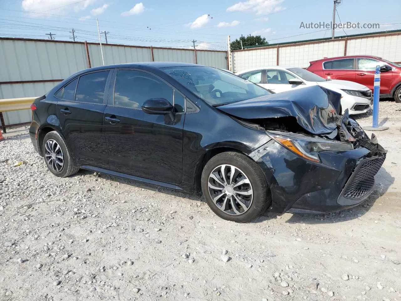 2020 Toyota Corolla Le Black vin: 5YFEPRAE9LP009497