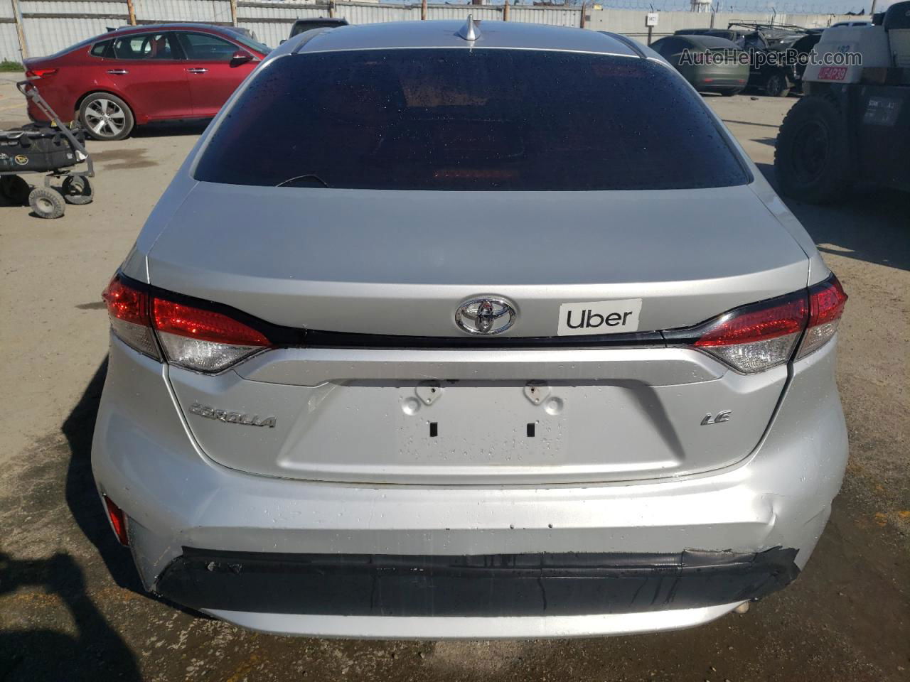 2020 Toyota Corolla Le Silver vin: 5YFEPRAE9LP029846