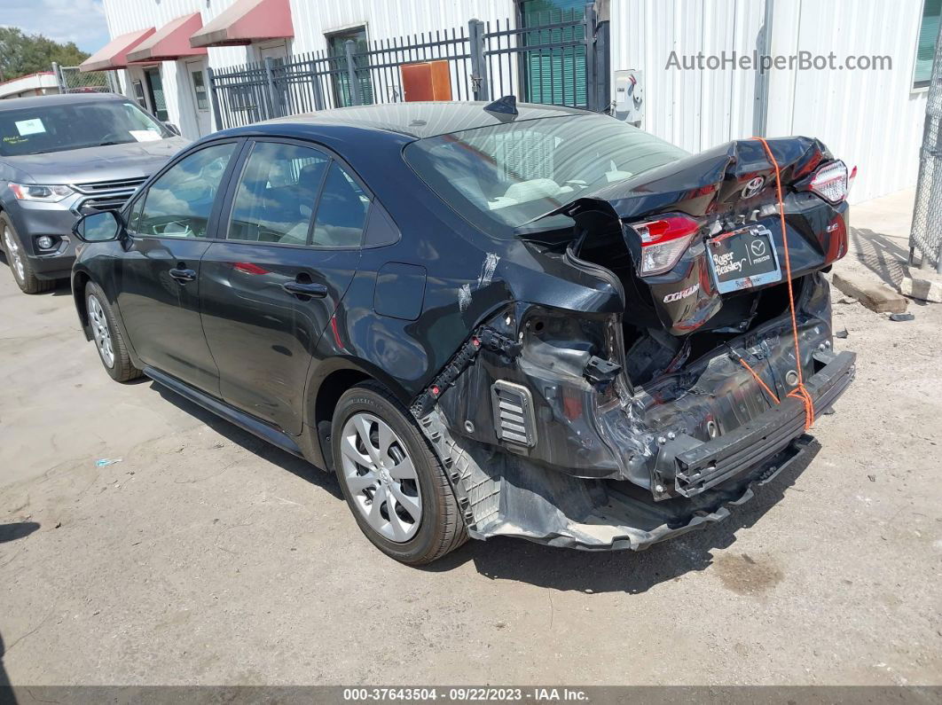 2020 Toyota Corolla Le Black vin: 5YFEPRAE9LP088380