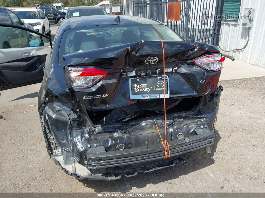 2020 Toyota Corolla Le Black vin: 5YFEPRAE9LP088380