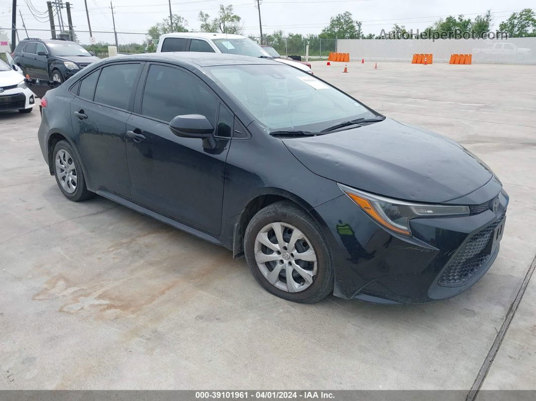 2020 Toyota Corolla Le Черный vin: 5YFEPRAE9LP106134