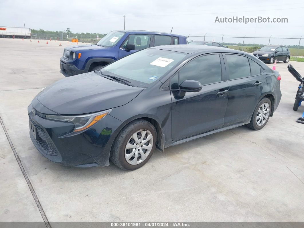 2020 Toyota Corolla Le Черный vin: 5YFEPRAE9LP106134