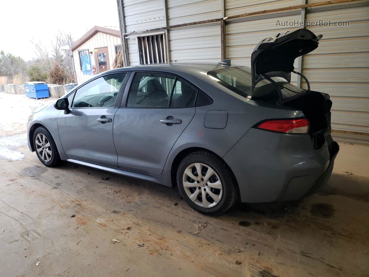 2020 Toyota Corolla Le Синий vin: 5YFEPRAE9LP112399