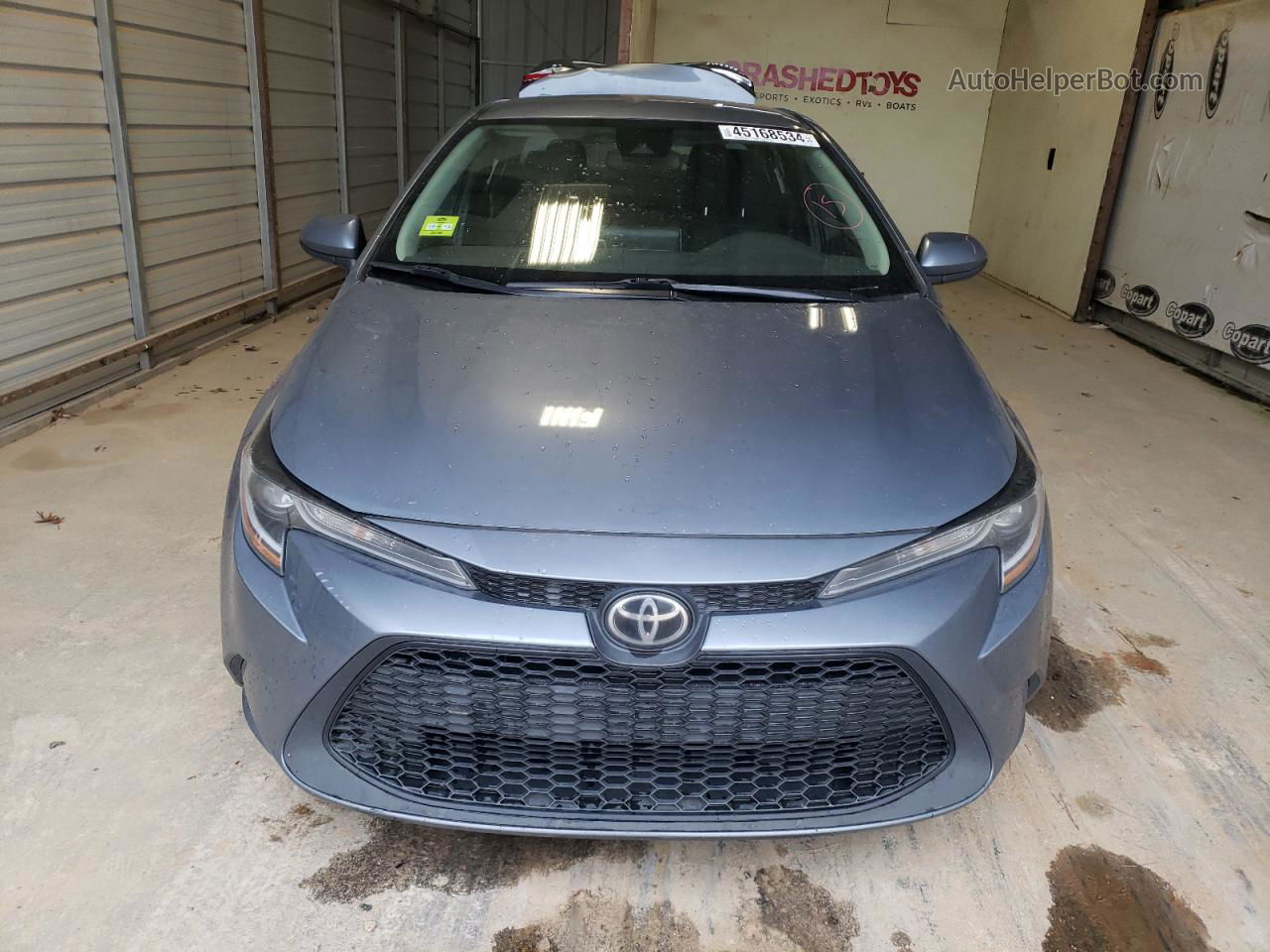 2020 Toyota Corolla Le Blue vin: 5YFEPRAE9LP112399