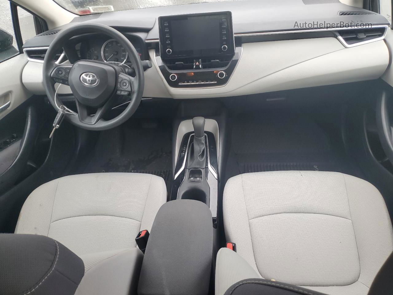 2020 Toyota Corolla Le Черный vin: 5YFEPRAEXLP079056