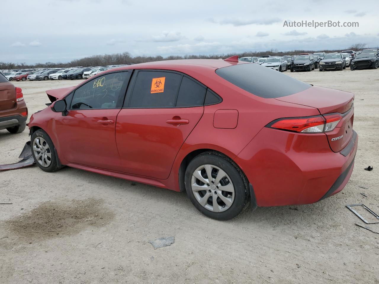 2020 Toyota Corolla Le Red vin: 5YFEPRAEXLP084953