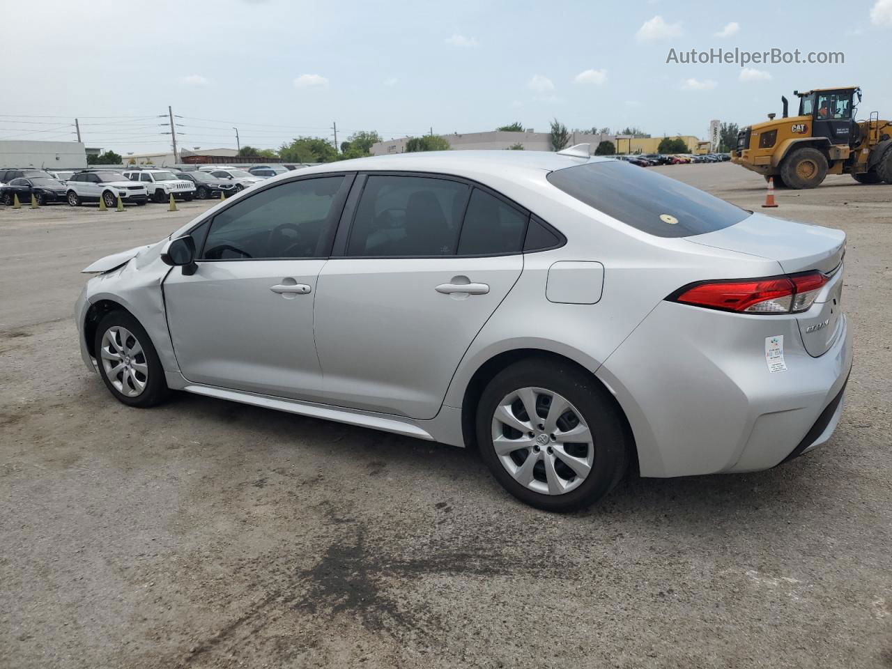 2020 Toyota Corolla Le Silver vin: 5YFEPRAEXLP100004