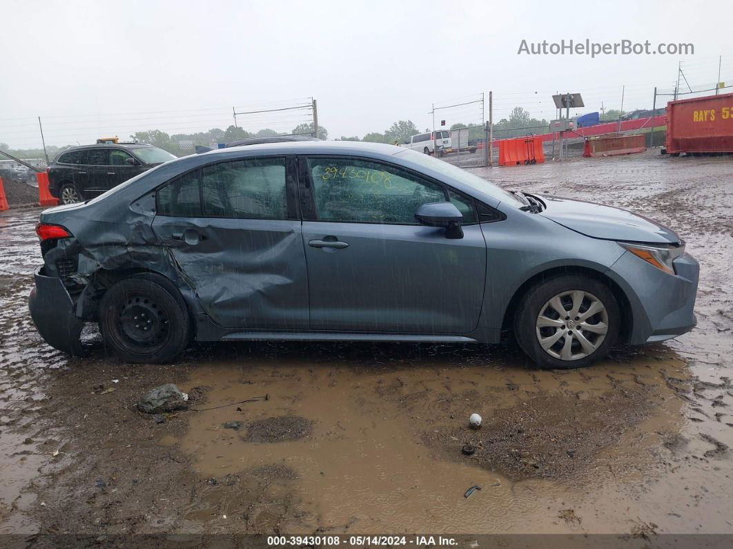 2020 Toyota Corolla Le Light Blue vin: 5YFEPRAEXLP117790