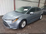 2020 Toyota Corolla Le Blue vin: 5YFHPRAE4LP050262