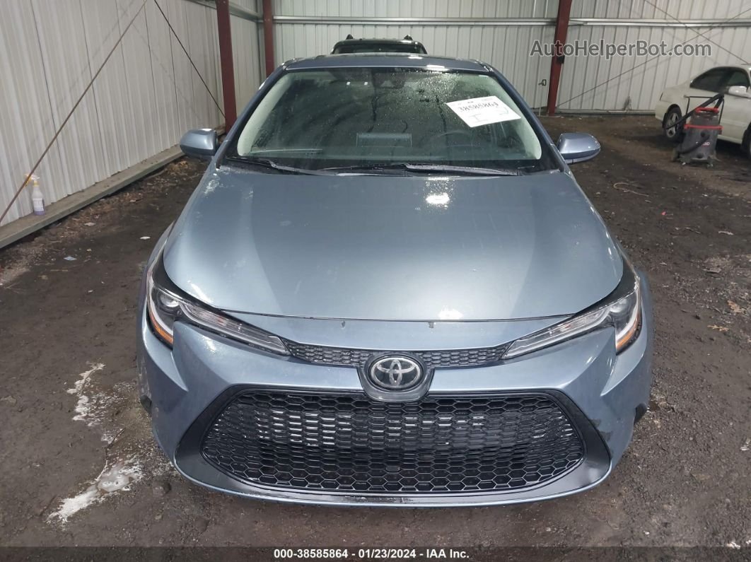 2020 Toyota Corolla Le Blue vin: 5YFHPRAE4LP050262