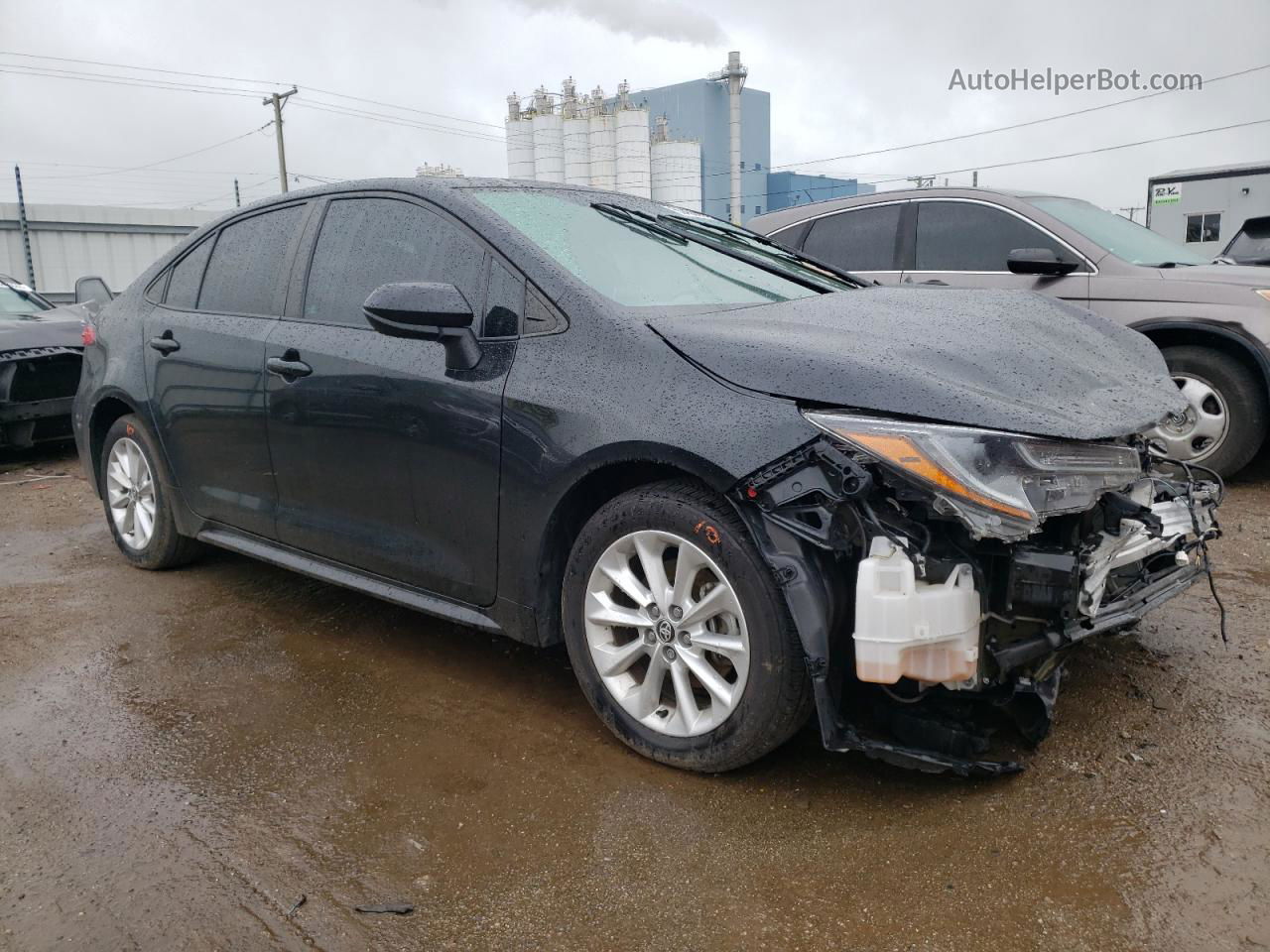 2020 Toyota Corolla Le Black vin: 5YFHPRAE6LP007073