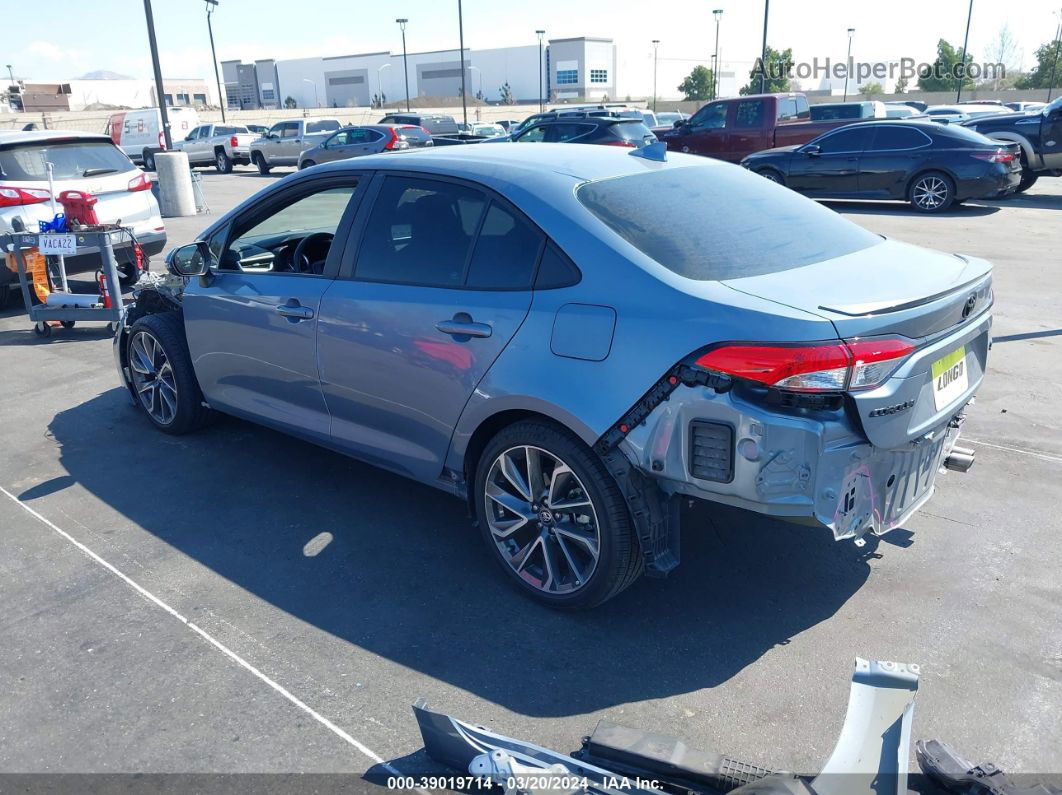 2021 Toyota Corolla Se Синий vin: 5YFP4MCE1MP084746