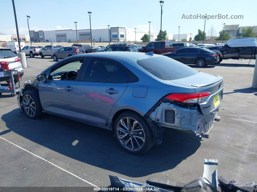 2021 Toyota Corolla Se Blue vin: 5YFP4MCE1MP084746