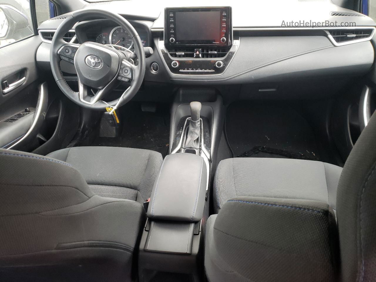 2021 Toyota Corolla Se Синий vin: 5YFP4MCE2MP078650