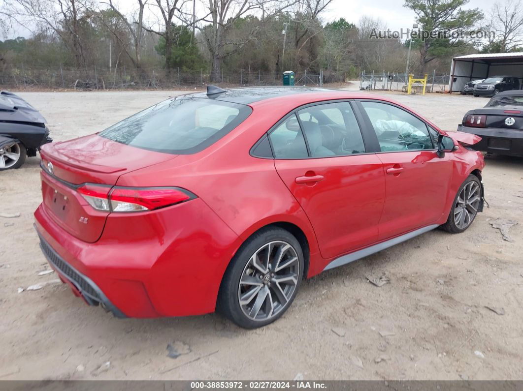 2021 Toyota Corolla Se Red vin: 5YFP4MCE2MP079135