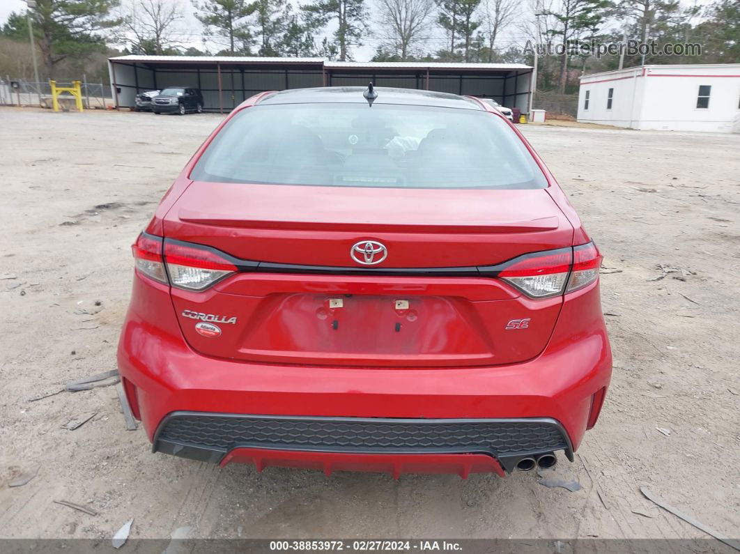 2021 Toyota Corolla Se Red vin: 5YFP4MCE2MP079135