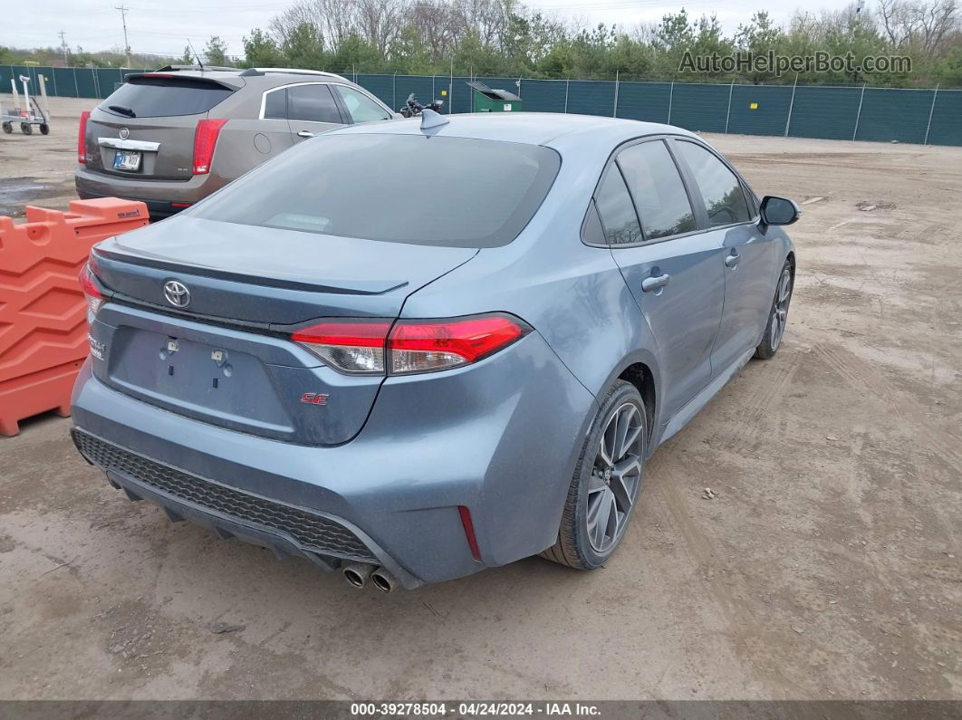 2021 Toyota Corolla Se Синий vin: 5YFP4MCE4MP060666