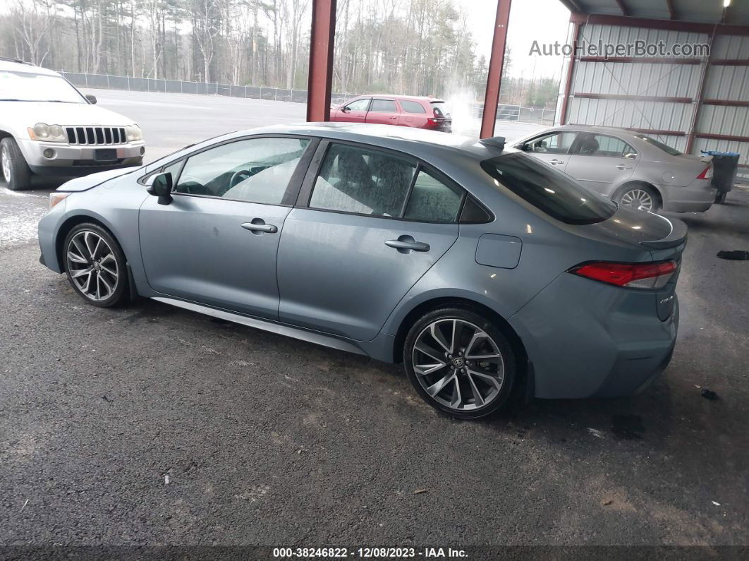 2021 Toyota Corolla Se Teal vin: 5YFP4MCE4MP062966