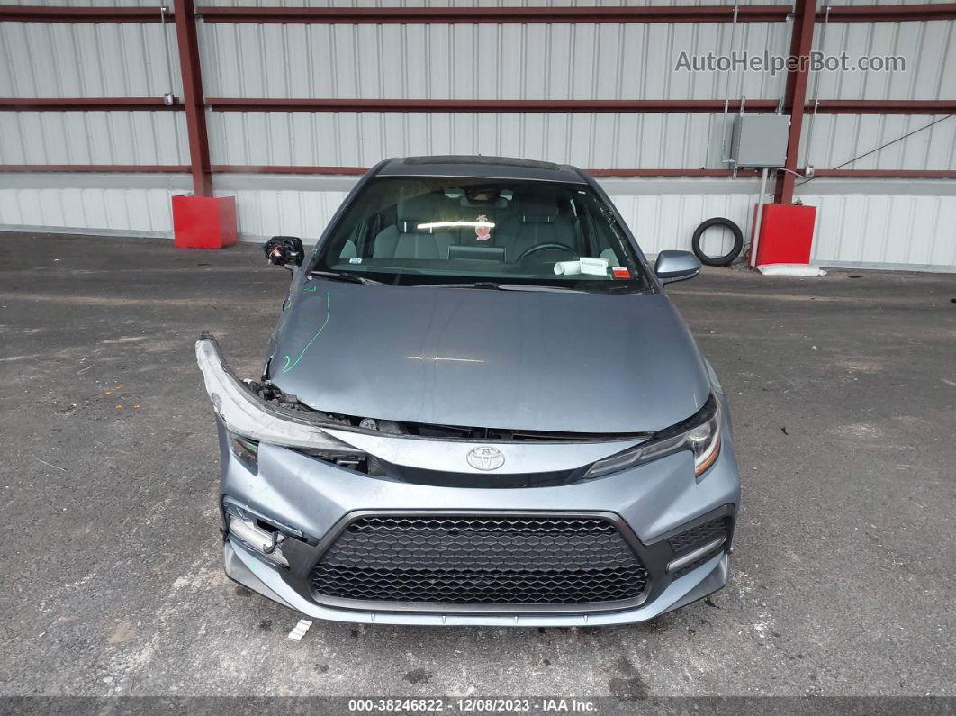 2021 Toyota Corolla Se Teal vin: 5YFP4MCE4MP062966