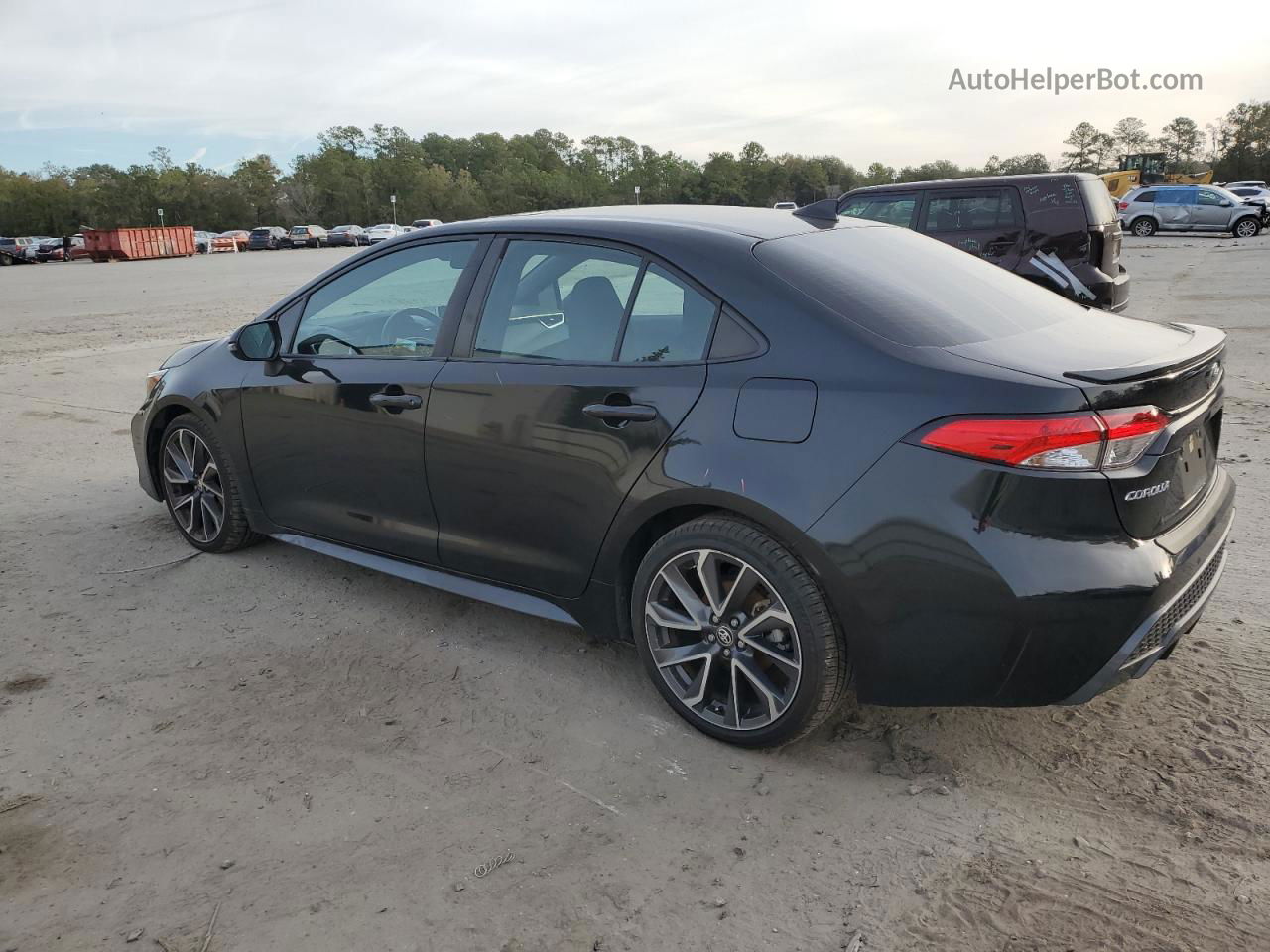 2021 Toyota Corolla Se Черный vin: 5YFP4MCE5MP058540