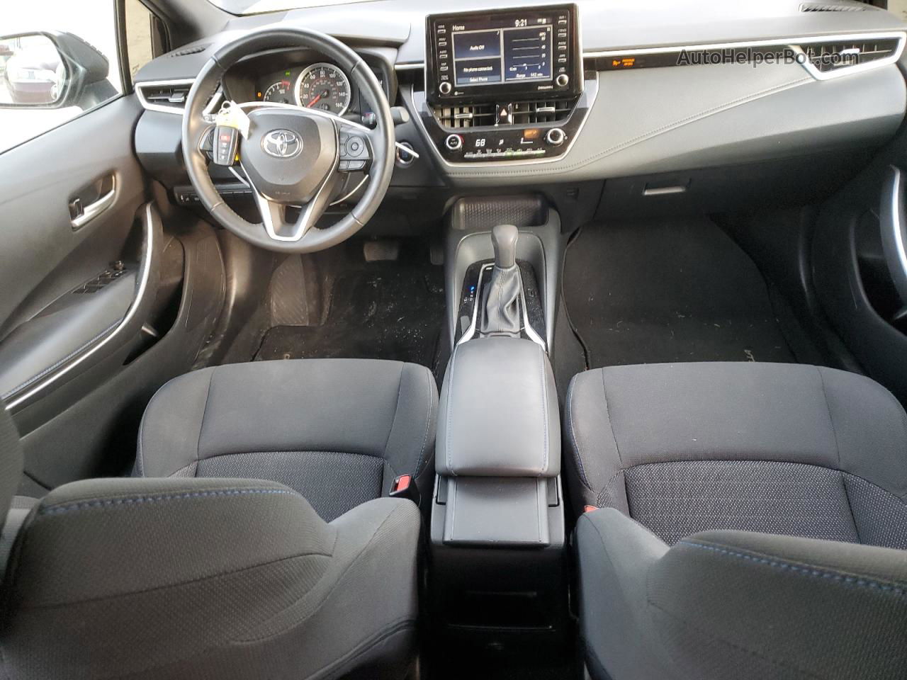 2021 Toyota Corolla Se Черный vin: 5YFP4MCE5MP058540