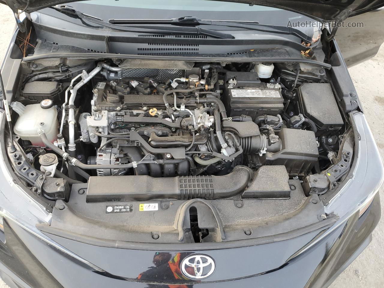 2021 Toyota Corolla Se Черный vin: 5YFP4MCE5MP058540