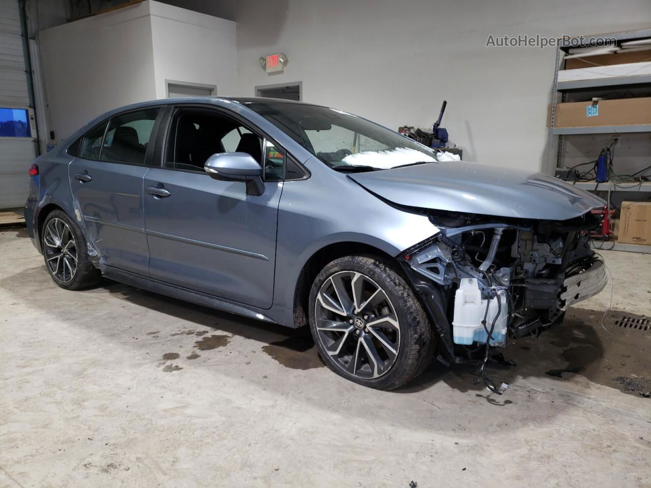 2021 Toyota Corolla Se Синий vin: 5YFP4MCE6MP068638