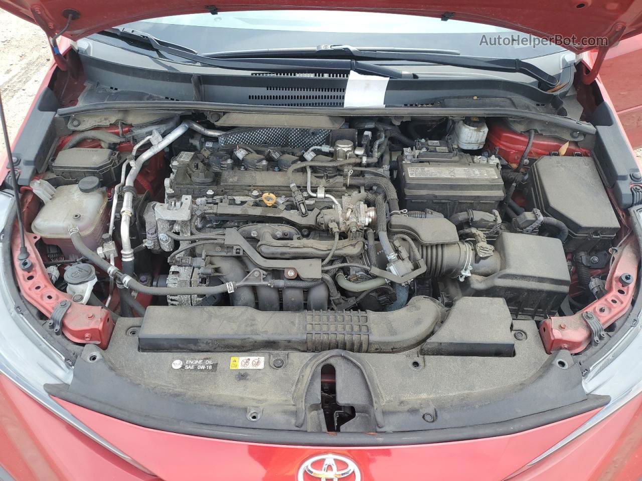 2020 Toyota Corolla Se Red vin: 5YFP4RCE0LP020466