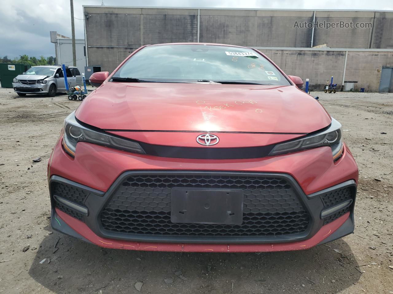 2020 Toyota Corolla Se Red vin: 5YFP4RCE0LP020466