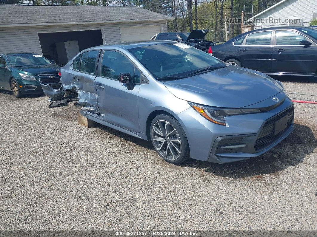 2020 Toyota Corolla Se Blue vin: 5YFP4RCE1LP026230