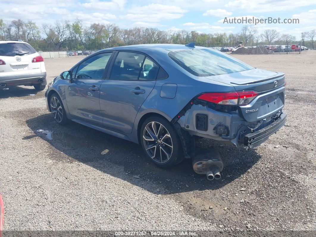 2020 Toyota Corolla Se Blue vin: 5YFP4RCE1LP026230