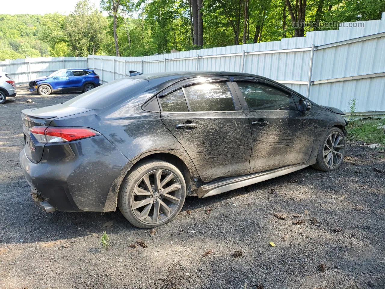 2020 Toyota Corolla Se Угольный vin: 5YFP4RCE2LP015334