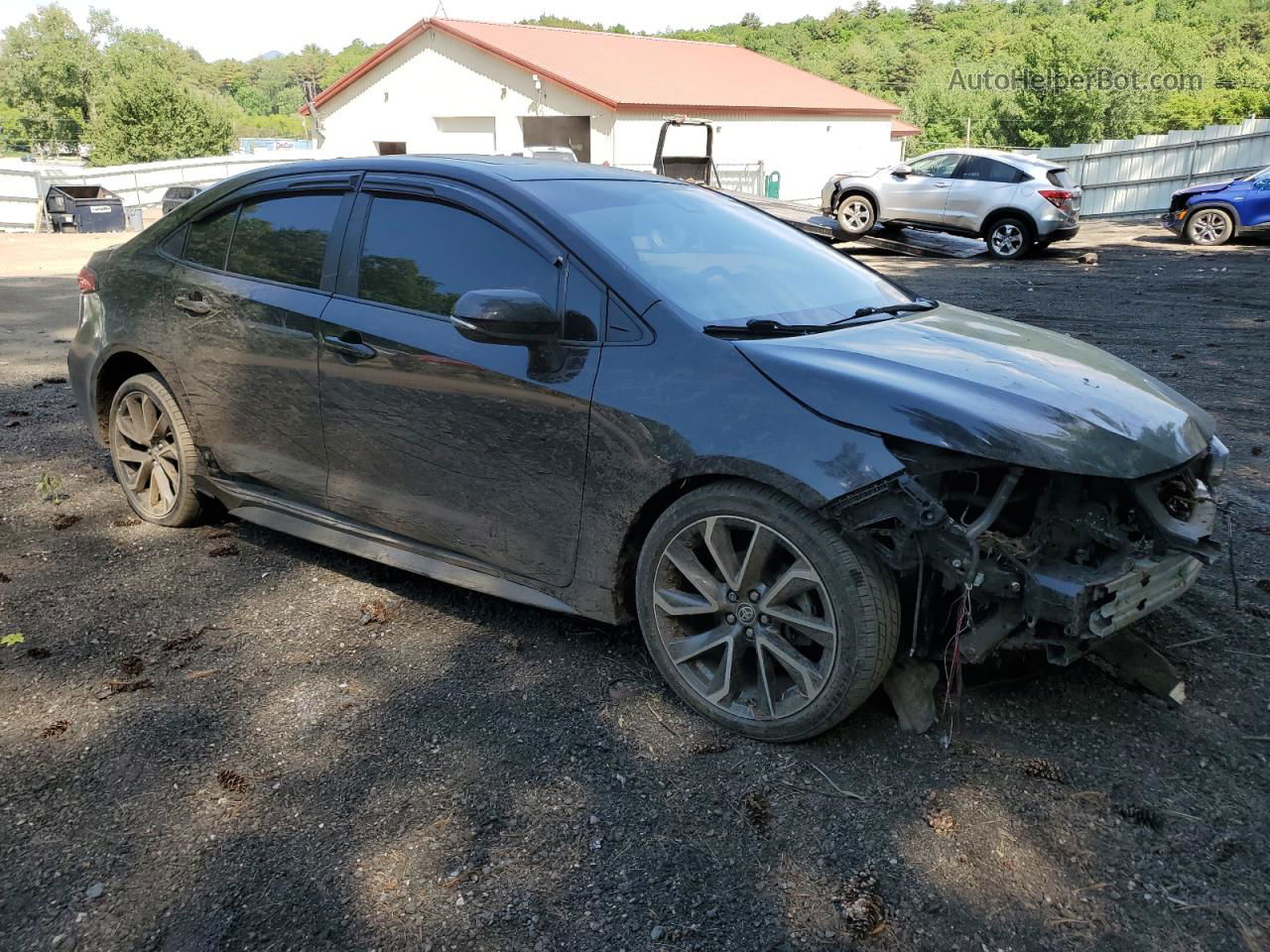 2020 Toyota Corolla Se Угольный vin: 5YFP4RCE2LP015334