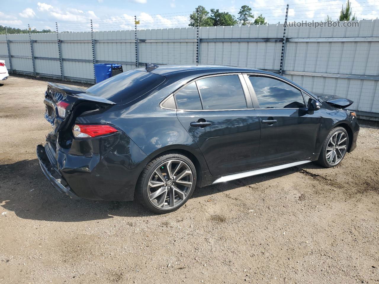 2020 Toyota Corolla Se Black vin: 5YFP4RCE4LP036427