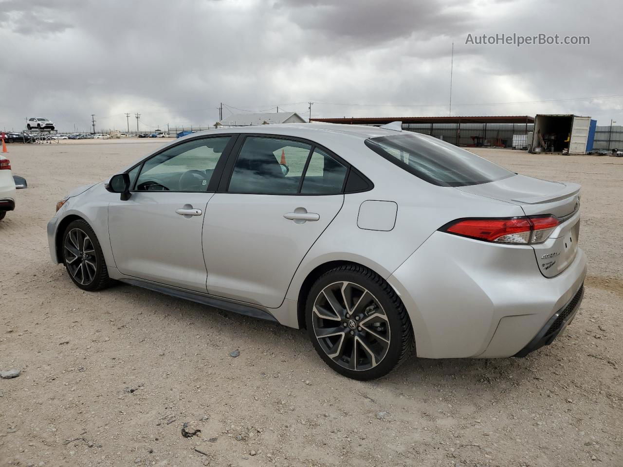 2020 Toyota Corolla Se Silver vin: 5YFP4RCE9LP011863