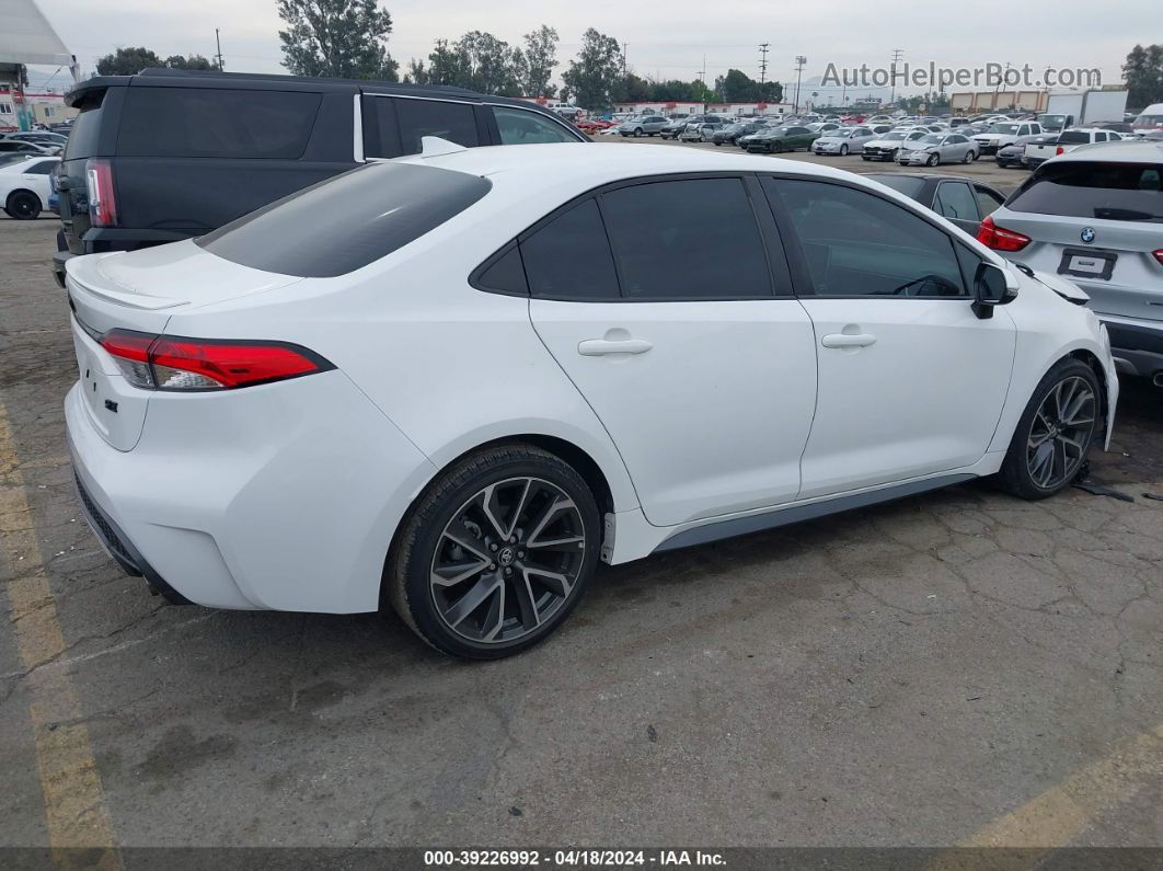 2020 Toyota Corolla Se Белый vin: 5YFP4RCE9LP031031