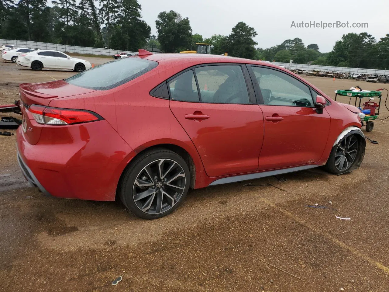 2020 Toyota Corolla Se Красный vin: 5YFP4RCEXLP012729