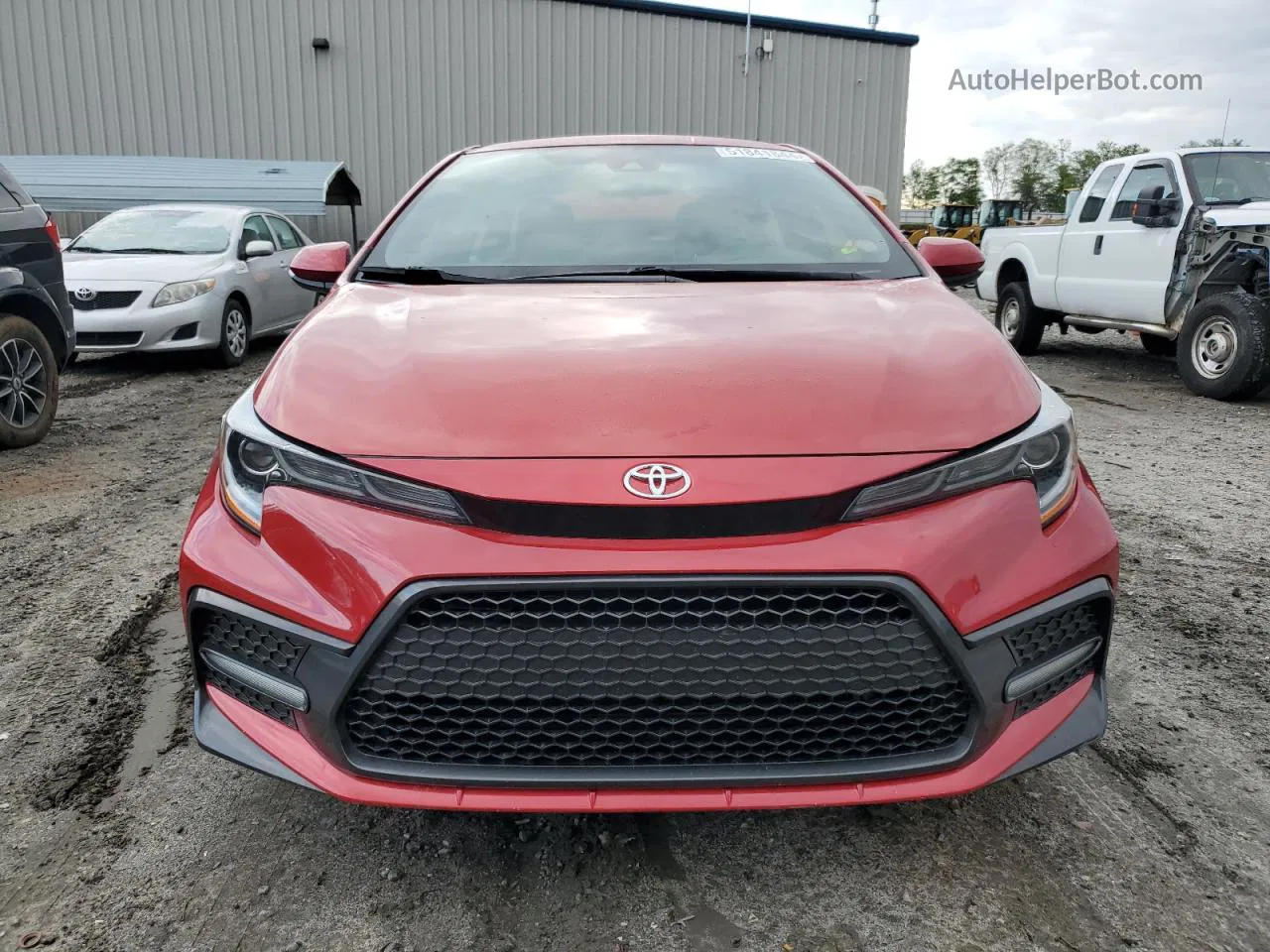 2021 Toyota Corolla Se Красный vin: 5YFS4MCE1MP076947