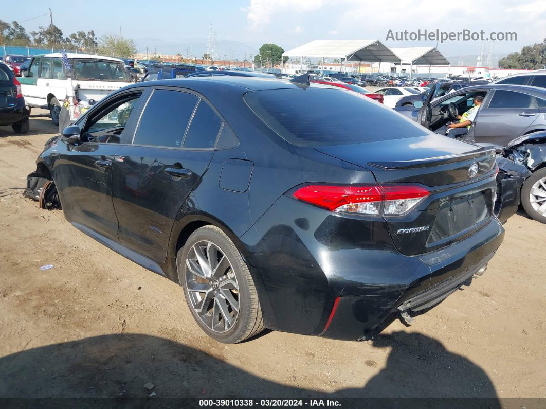 2021 Toyota Corolla Se Black vin: 5YFS4MCE3MP069921